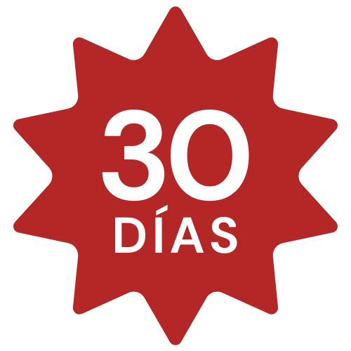 30 días garantía